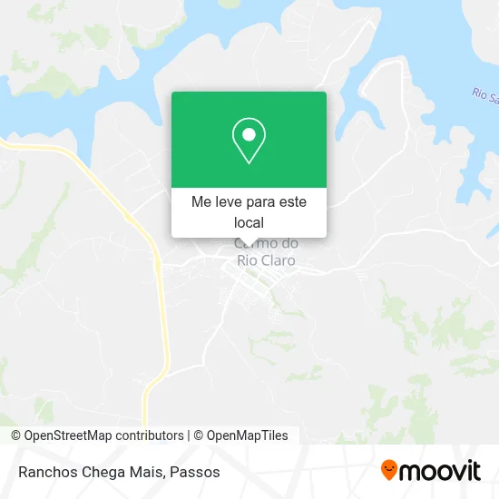 Ranchos Chega Mais mapa