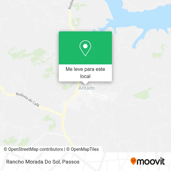 Rancho Morada Do Sol mapa