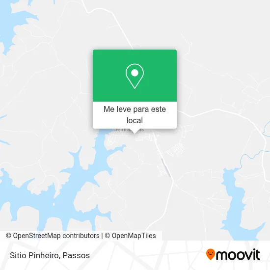 Sitio Pinheiro mapa