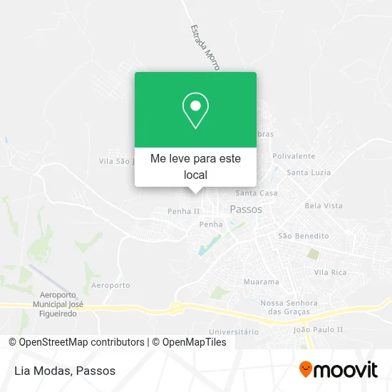 Lia Modas mapa