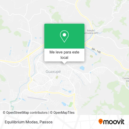 Equilibrium Modas mapa