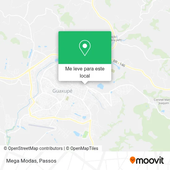 Mega Modas mapa