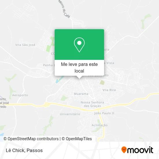 Lê Chick mapa