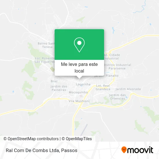 Ral Com De Combs Ltda mapa
