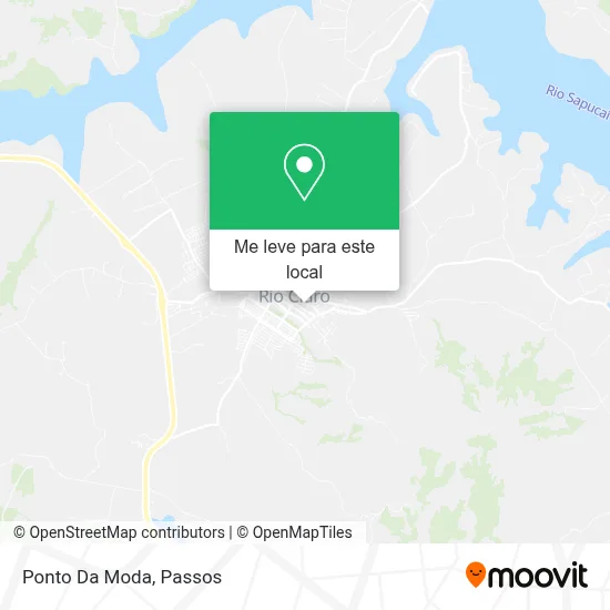 Ponto Da Moda mapa