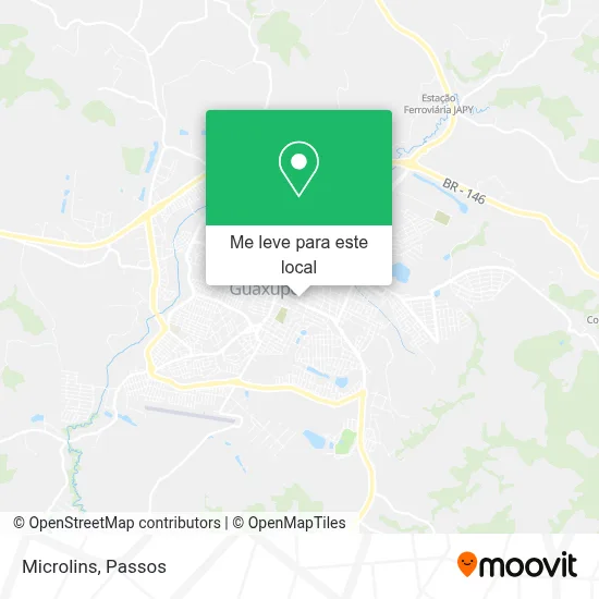 Microlins mapa