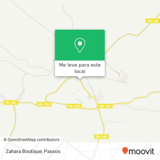 Zahara Boutique, Rua Doutor Manoel Patti, 527 Muarama Passos-MG 37902-318 mapa