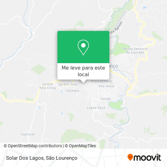 Solar Dos Lagos mapa