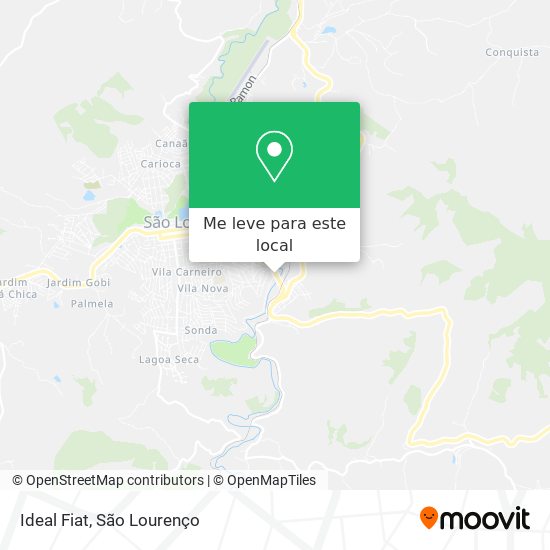 Ideal Fiat mapa