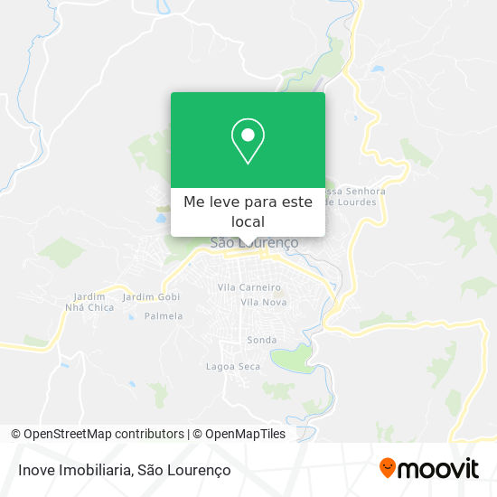 Inove Imobiliaria mapa