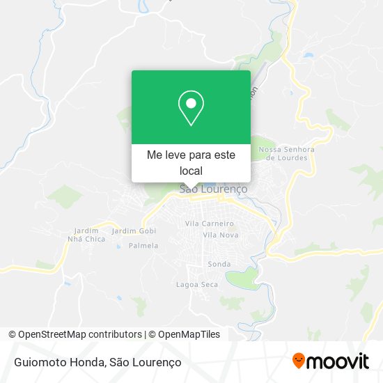 Guiomoto Honda mapa