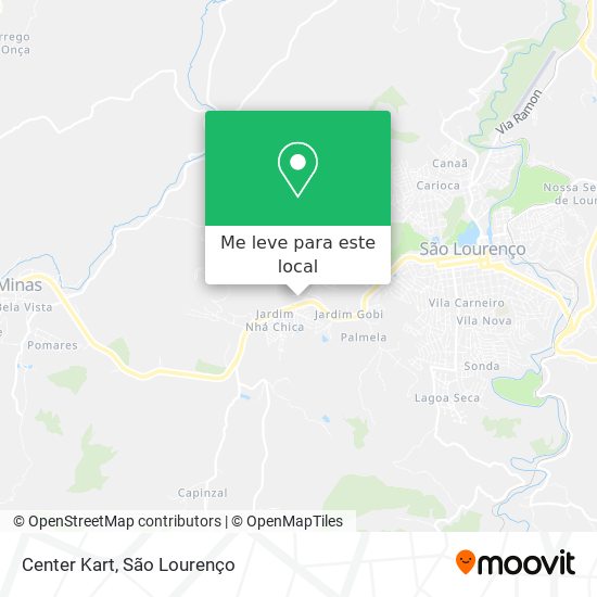 Center Kart mapa