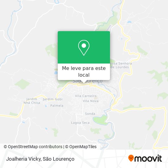 Joalheria Vicky mapa