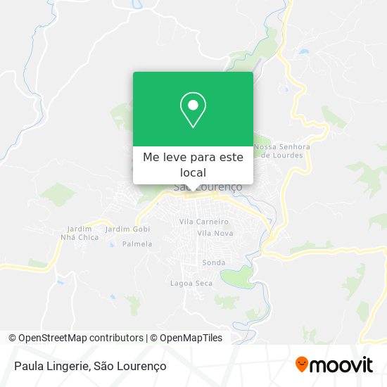 Paula Lingerie mapa