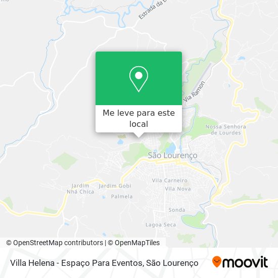 Villa Helena - Espaço Para Eventos mapa
