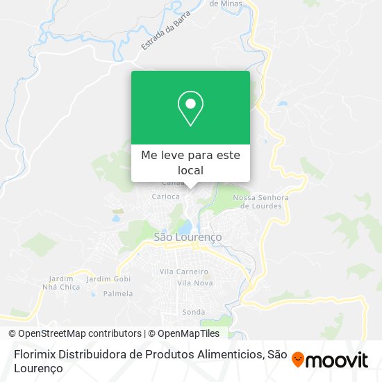 Florimix Distribuidora de Produtos Alimenticios mapa