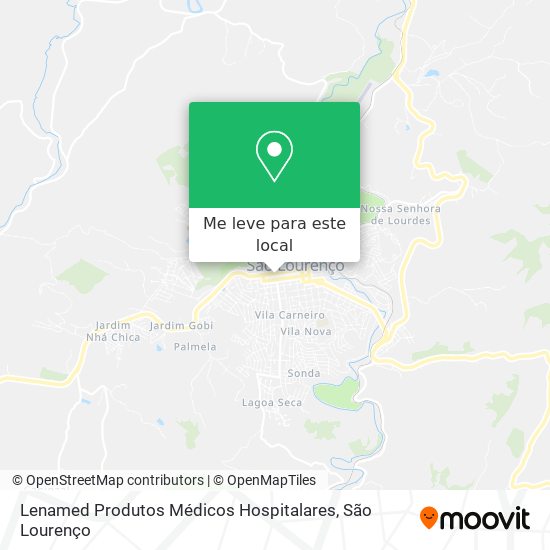 Lenamed Produtos Médicos Hospitalares mapa