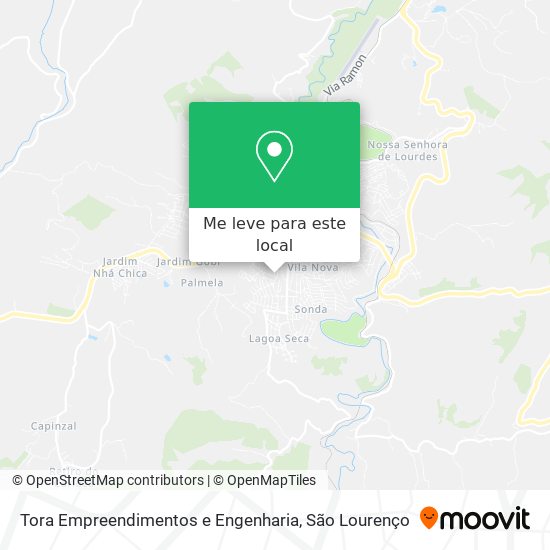 Tora Empreendimentos e Engenharia mapa