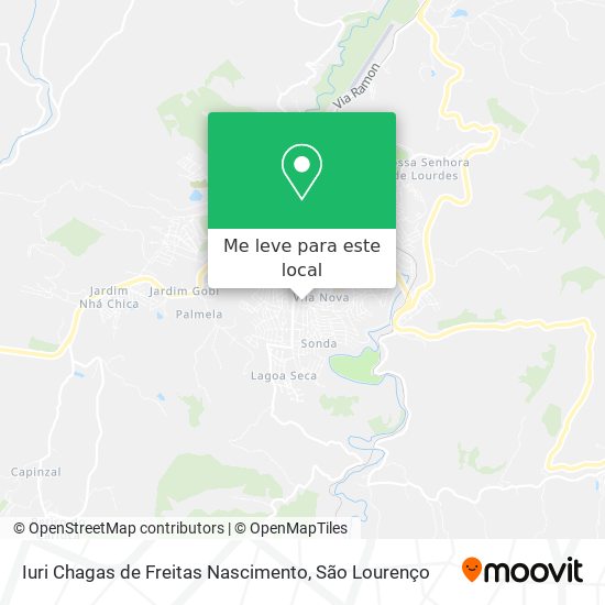 Iuri Chagas de Freitas Nascimento mapa