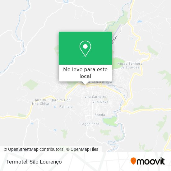 Termotel mapa