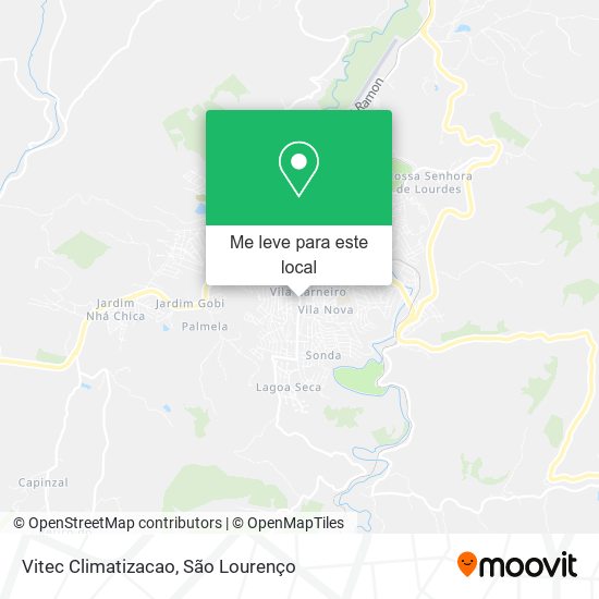 Vitec Climatizacao mapa