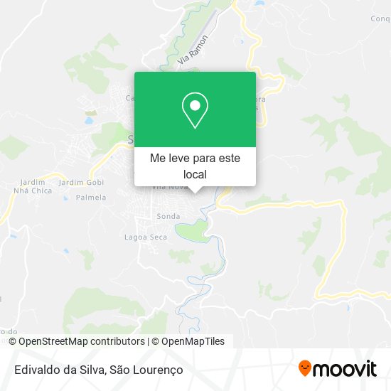 Edivaldo da Silva mapa