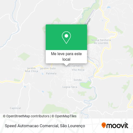Speed Automacao Comercial mapa