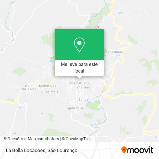 La Bella Locacoes mapa