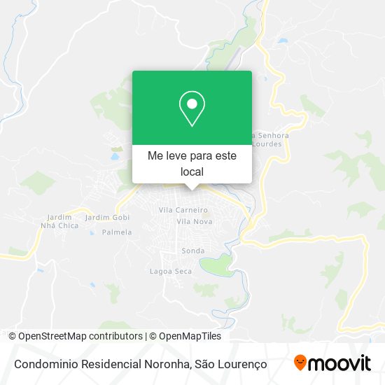 Condominio Residencial Noronha mapa