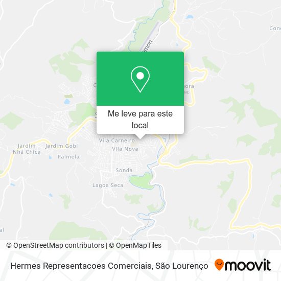 Hermes Representacoes Comerciais mapa