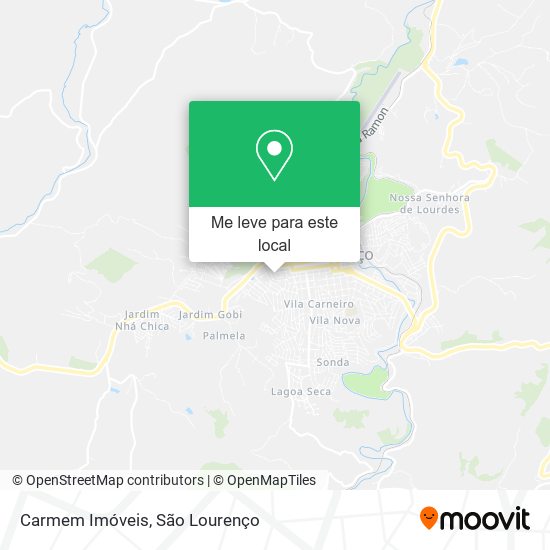 Carmem Imóveis mapa