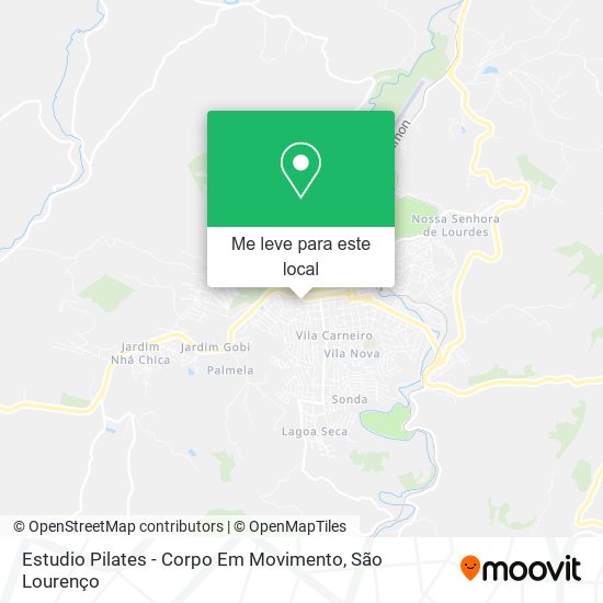 Estudio Pilates - Corpo Em Movimento mapa