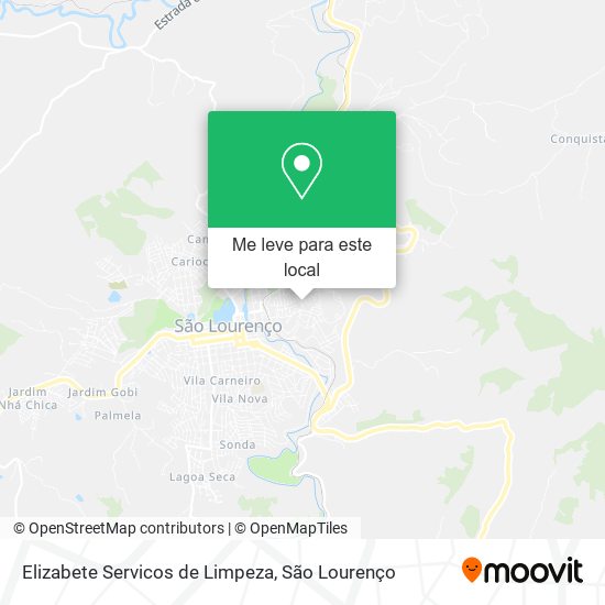 Elizabete Servicos de Limpeza mapa