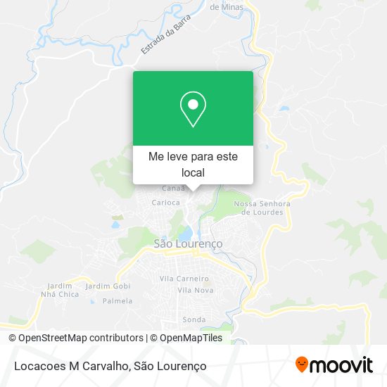 Locacoes M Carvalho mapa