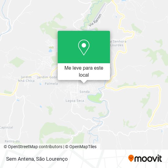 Sem Antena mapa