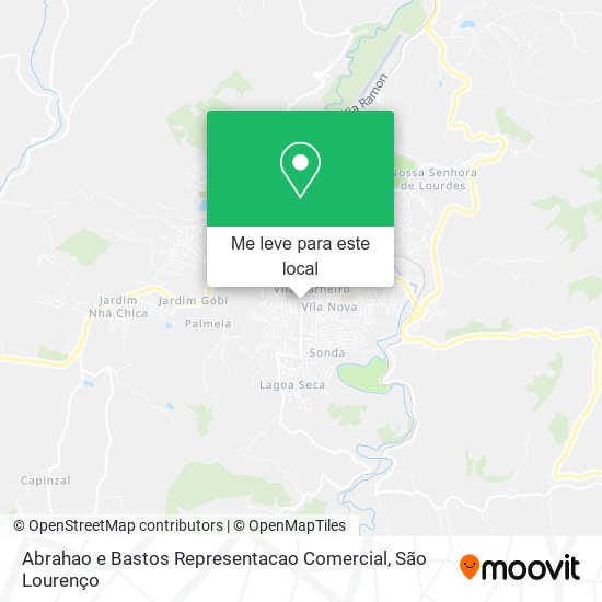 Abrahao e Bastos Representacao Comercial mapa