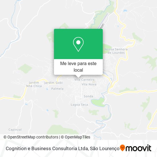 Cognition e Business Consultoria Ltda mapa
