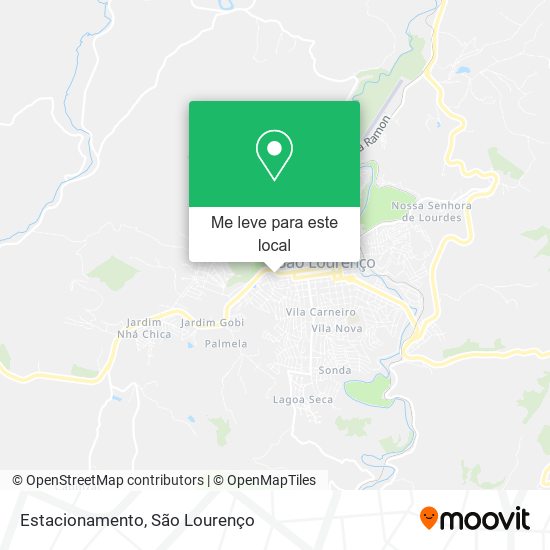 Estacionamento mapa