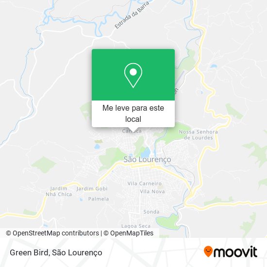 Green Bird mapa