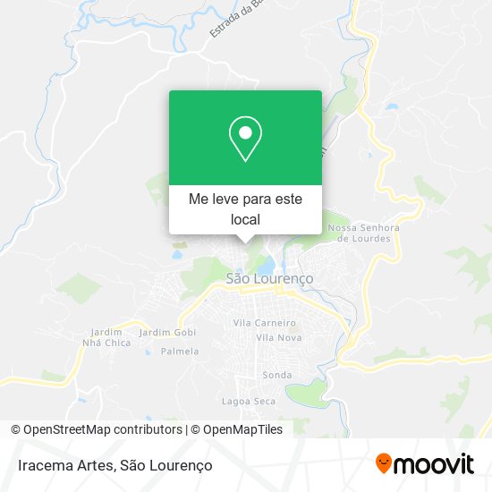 Iracema Artes mapa