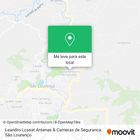Leandro Lcssat Antenas & Cameras de Seguranca mapa