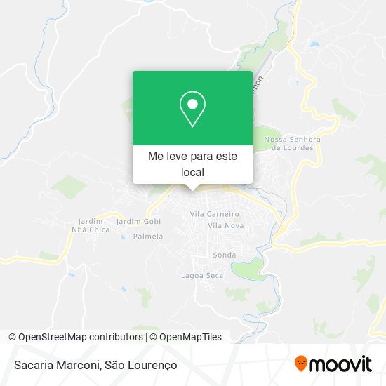 Sacaria Marconi mapa