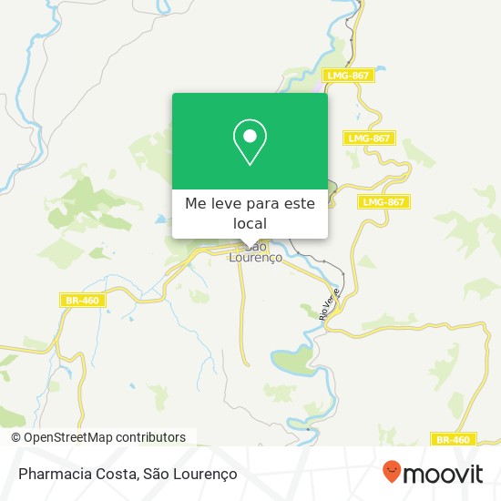 Pharmacia Costa mapa