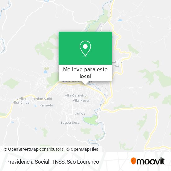 Previdência Social - INSS mapa