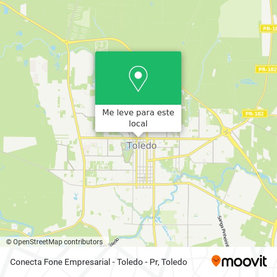 Conecta Fone Empresarial - Toledo - Pr mapa