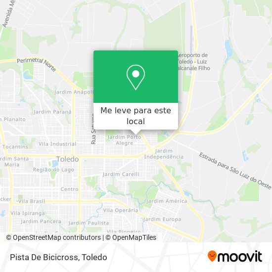 Pista De Bicicross mapa