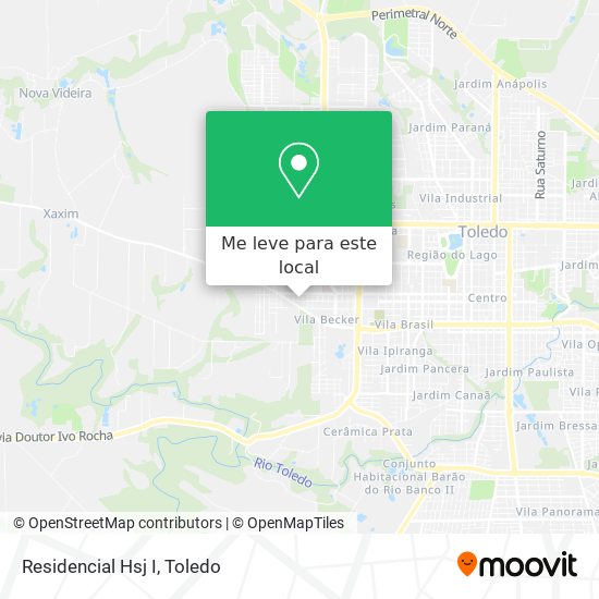 Residencial Hsj I mapa