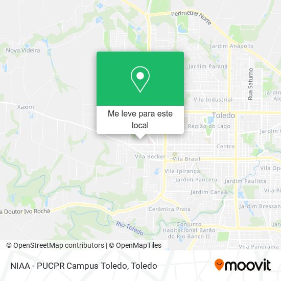 NIAA - PUCPR Campus Toledo mapa