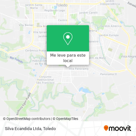 Silva Ecandida Ltda mapa