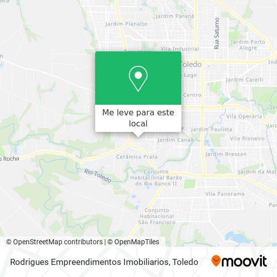 Rodrigues Empreendimentos Imobiliarios mapa